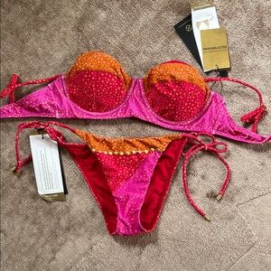 Vix Paula Herman Colorful Women's Bikini Set